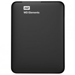 Hard disk extern Western Digital Elements Portable, 4 TB, USB 3.0, Negru